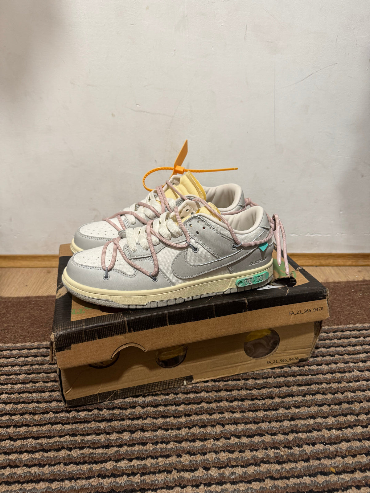 Off White dunk Lot 9 Broj 39,40(Odmah dostupno)