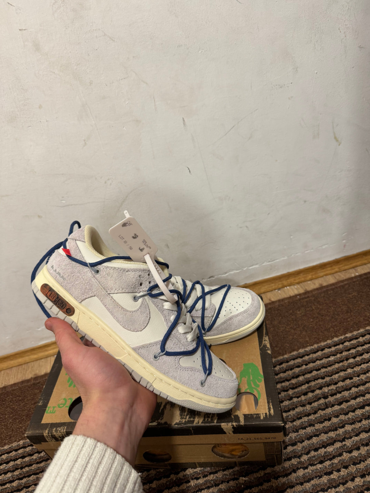 Off White dunk Lot 18 Broj 40(Odmah dostupno)