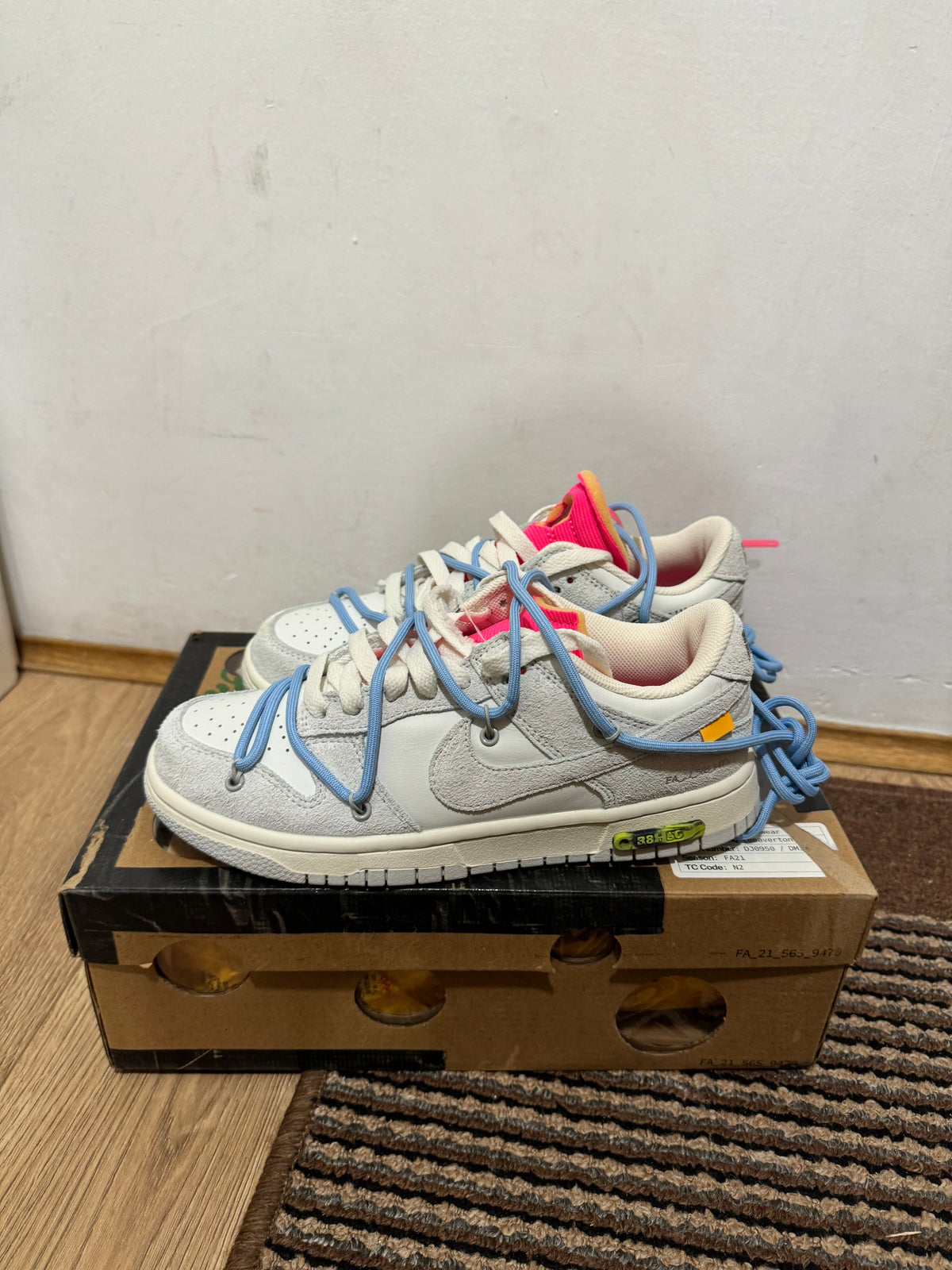 Off White dunk Lot 38 Broj 45(Odmah dostupno)