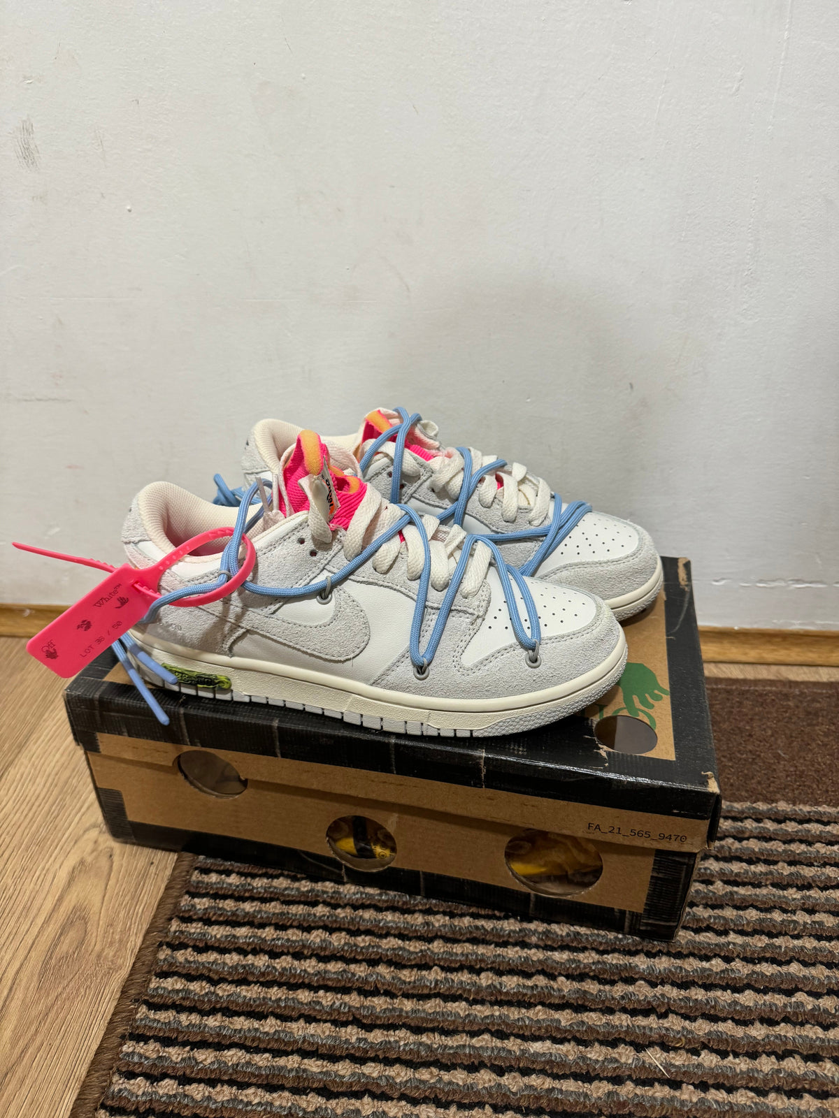 Off White dunk Lot 38 Broj 45(Odmah dostupno)