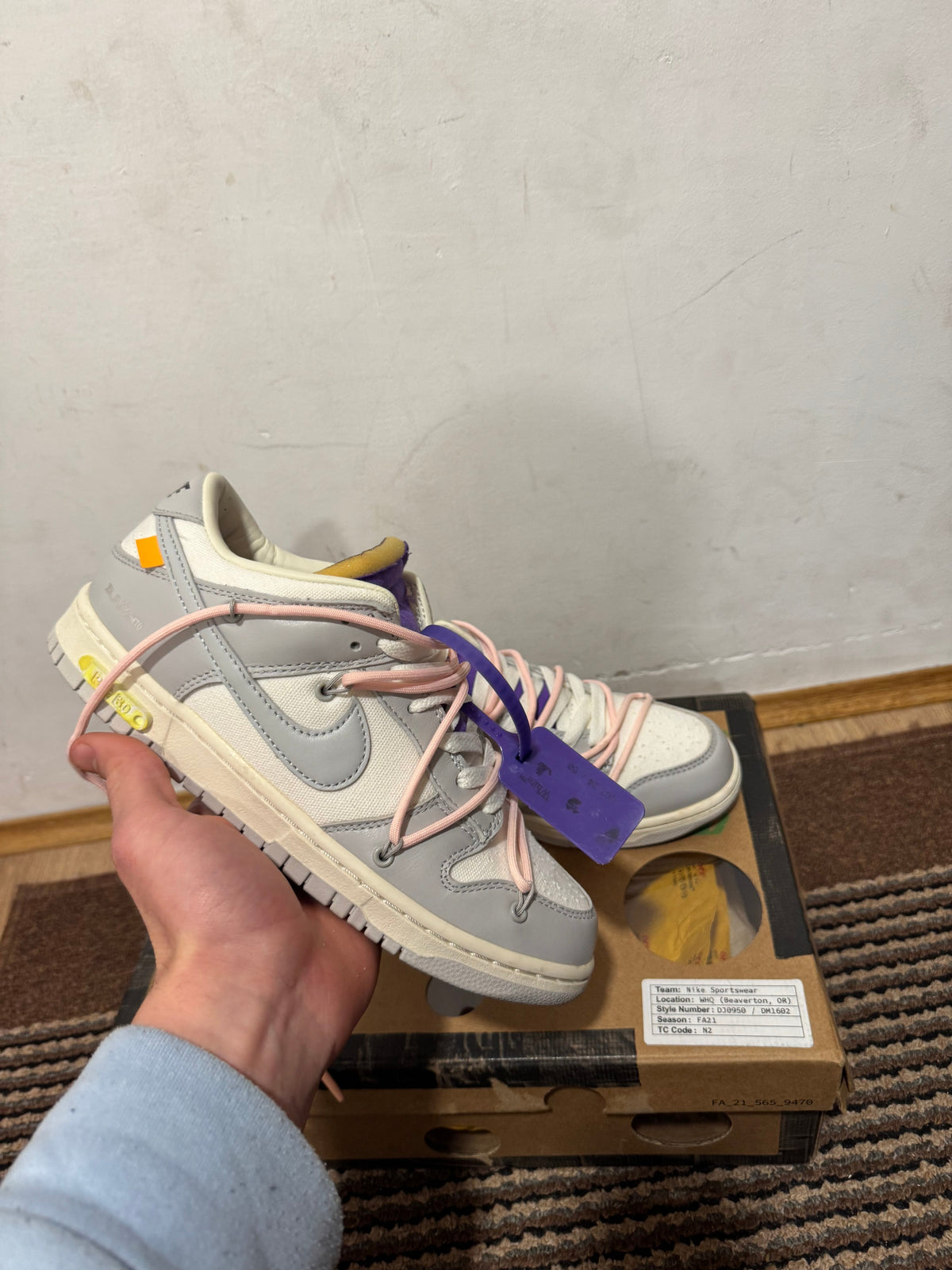 Off White dunk Lot 24 Broj 38(Odmah dostupno)
