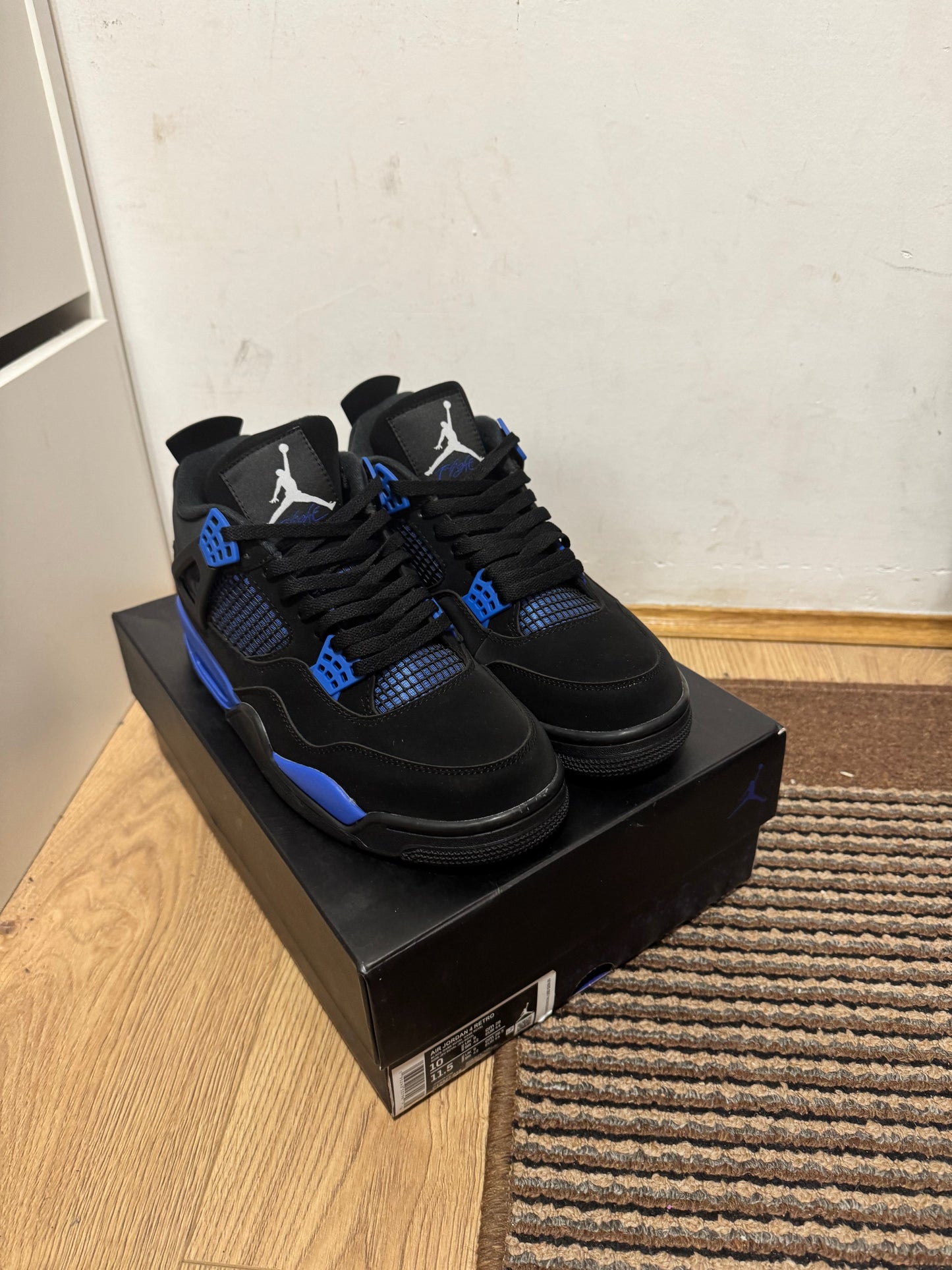 Jordan 4 Blue Thunder