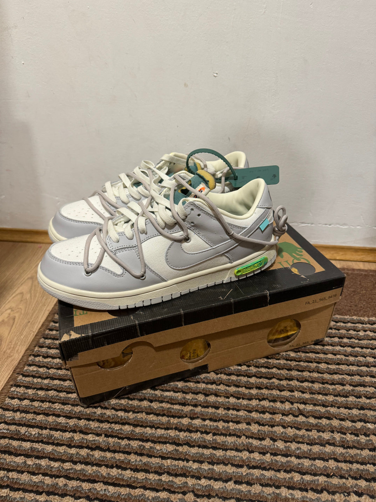 Off White dunk Lot 42 Broj 39(Odmah dostupno)