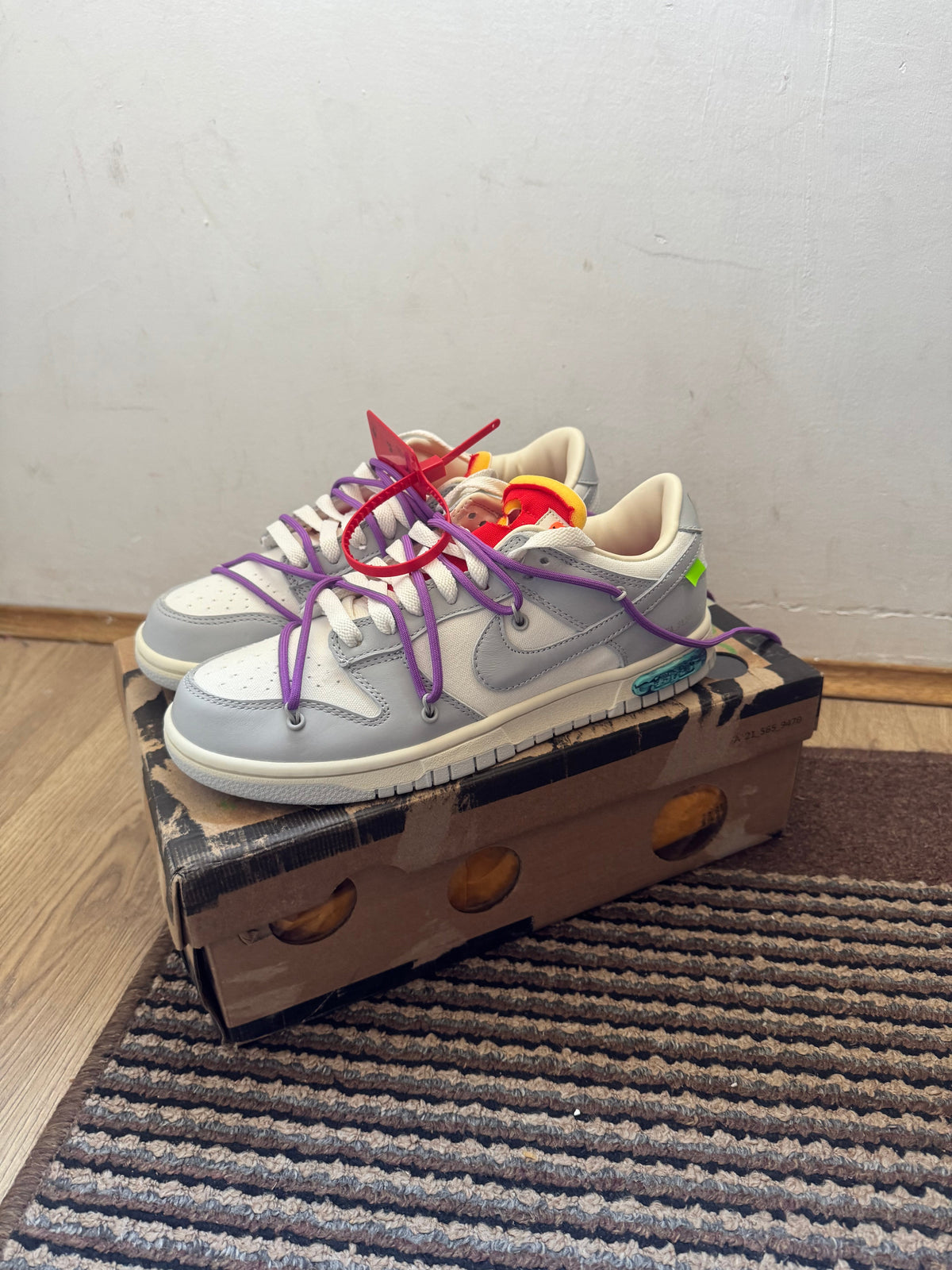 Off White dunk Lot 45 Broj 39(Odmah dostupno)