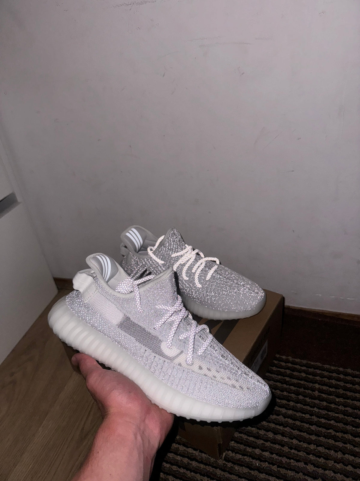 Yeezy 350 Static Reflective Broj 45,46(Odmah dostupno)