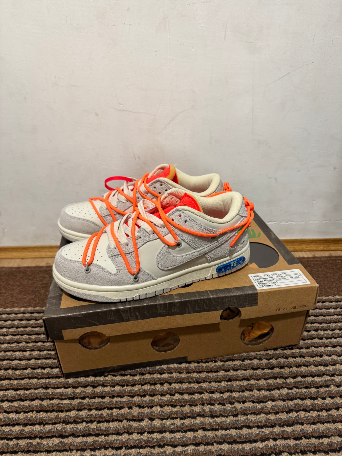 Off White dunk Broj 37.5,40 Lot 31(Odmah dostupno)