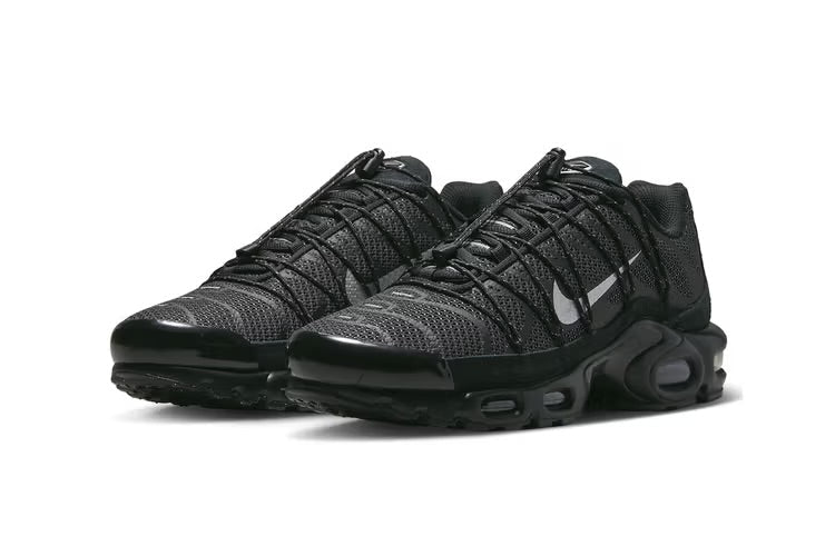 Nike Air Max Plus "Black Reflective" Releases With Toggle Lacing